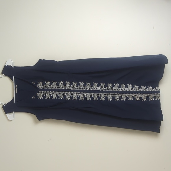 eShakti Midi Embroidered A-line Dress Women's Size 18w - Picture 9 of 11